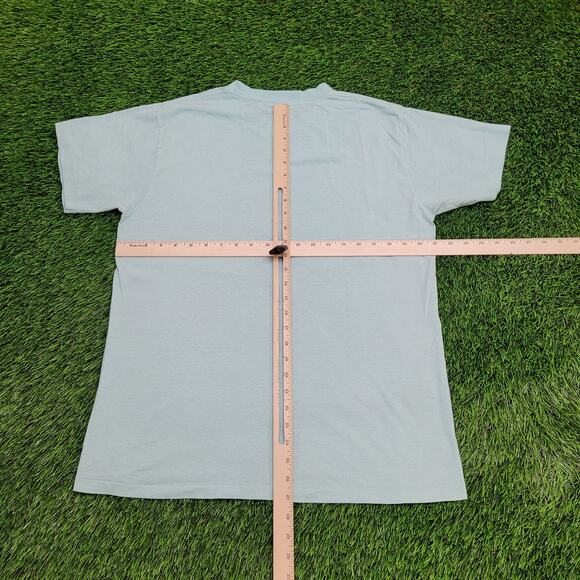 Vintage 80s Funny Mechanic Shirt Large 21x27 Faded - Picture 7 of 16